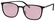 Очки против мигрени Eschenbach acunis synthetic glasses square shape frame colour: black, matt, 25%