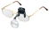Лупа-клип монокуляр с креплением на очки laboCLIP, диаметр 40 мм, 4.0х